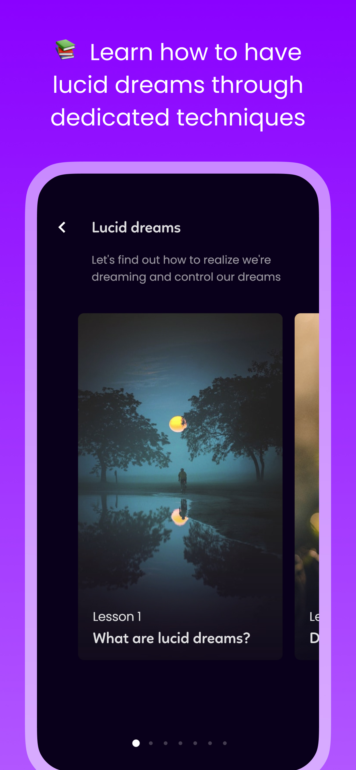 Dreamind app section 5