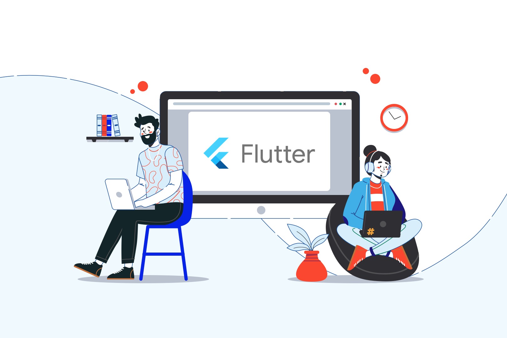 Illustrazione Flutter